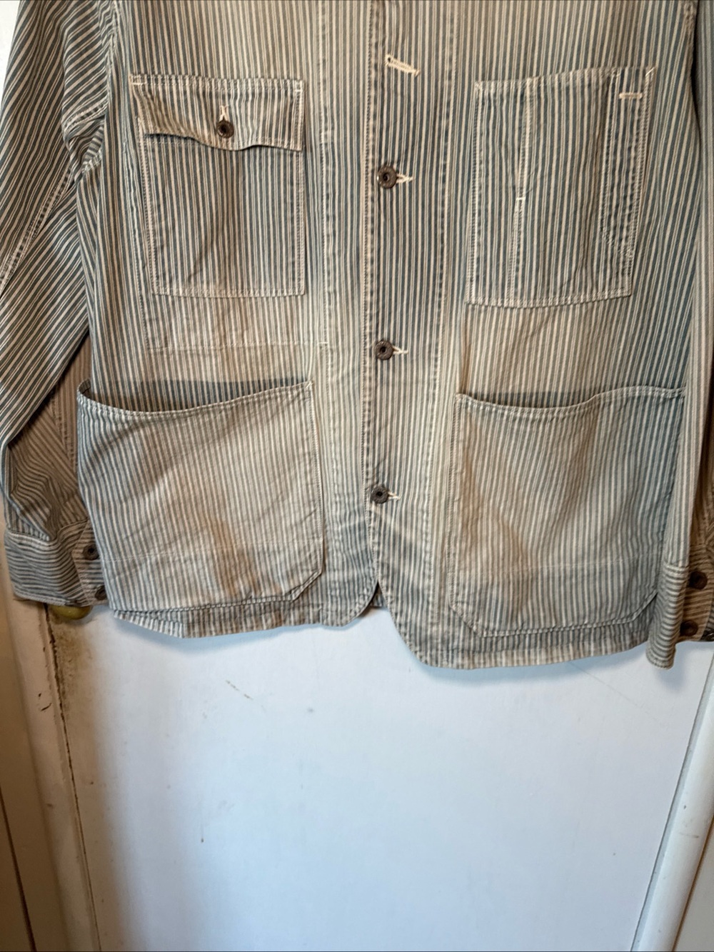 NWT Kapital brand Liberty Hickoree Cactus Coverall Unisex Japan Jacket Men's XXL - Picture 6 of 15